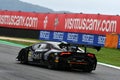 Mugello Circuit, Italy - October 8, 2021: Lamborghini Huracan Supertrofeo of Team DIONISO ERMANNO drive by Ermanno Dionisio -