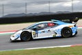 Mugello Circuit, Italy - October 8, 2021: Lamborghini Huracan Supertrofeo of Team FFF RACING TEAM drive by Luciano Privitelio -