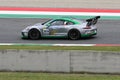 Mugello Circuit, Italy - October 8, 2021: Porsche 991 GT3 of Team KRYPTON MOTORSPORT driven by Francesco La Mazza - Giuseppe