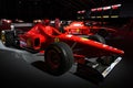 Mugello Circuit, 25 October 2019: Ferrari F1 model F310 year 1996 ex Michael Schumacher on display during Finali Mondiali Ferrari. Royalty Free Stock Photo