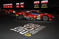 Mugello Circuit, 25 October 2019: Ferrari 488 Turbo GTE Evo Af Corse winner of the 24h Le Mans 2019 on display