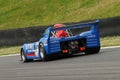 Mugello Historic Classic 25 April 2014: #67 LOLA T 282 HU6 DFV 1971 driven by Leo VOYAZIDES/Simon HADFIELD during practice on Royalty Free Stock Photo