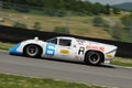 Mugello Historic Classic 25 April 2014: LOLA T70 Mk III B 1967 driven by Leo VOYAZIDES-Simon HADFIELD, during practice on Mugello Royalty Free Stock Photo