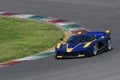 MUGELLO, ITALY - April 12, 2017: Unknown drives Ferrari FXX K during XX Programmes of Ferrari Racing Days in Mugello Circuit