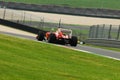 MUGELLO, ITALY 2012: Fernando Alonso of Ferrari F1 team racing at Formula One Teams Test Days at Mugello Circuit in Italy Royalty Free Stock Photo