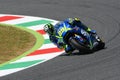 MUGELLO - ITALY, June 3: Italian Suzuki Ecstar rider Andrea Iannone at 2017 MotoGP GP of Italy at Mugello Circuit on JUNE 3, 2017 Royalty Free Stock Photo