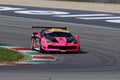 MUGELLO, ITALY - 23 March 2018: Corinna Gostner drive Ferrari 488 Challenge during practice session at Mugello.