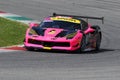 MUGELLO, ITALY - 23 March 2018: Corinna Gostner drive Ferrari 488 Challenge during practice session at Mugello.