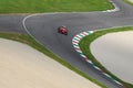 MUGELLO, ITALY May, 2012: Charles Pic of Marussia F1 team racing at Formula One Teams Test Days at Mugello Circuit Royalty Free Stock Photo