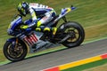 Mugello - Italy, May 31 2009: Italian Yamaha rider Valentino Rossi on practice session at 2009 MotoGP GP of Italy