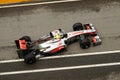 MUGELLO, ITALY - MAY 2012: Oliver Turvey of McLaren F1 team races during Formula One Teams Test Days at Mugello Circuit on May, 20