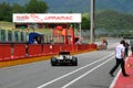 MUGELLO, ITALY - MAY 2012: Oliver Turvey of McLaren F1 team races during Formula One Teams Test Days at Mugello Circuit.