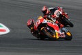 MUGELLO - ITALY, MAY 29: Spanish Honda rider Marc Marquez at 2015 TIM MotoGP of Italy at Mugello circuit Royalty Free Stock Photo