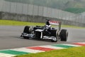 MUGELLO, ITALY - MAY 2012: Valtteri Bottas of Williams F1 races during a training session on May 2012 at Mugello Circuit in Italy Royalty Free Stock Photo