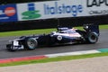 MUGELLO, ITALY - MAY 2012: Valtteri Bottas of Williams F1 races during a training session on May 2012 at Mugello Circuit in Italy Royalty Free Stock Photo