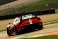 MUGELLO, ITALY - NOVEMBER, 2013: Unknown drives Ferrari 599XX during XX Programmes of Finali Mondiali Ferrari - Ferrari Racing Day