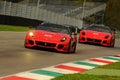 MUGELLO, ITALY - NOVEMBER, 2013: Unknown drives Ferrari 599XX during XX Programmes of Finali Mondiali Ferrari - Ferrari Racing Day