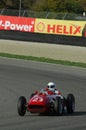 MUGELLO, IT, November, 2007: Unknown run with Historic 1950s Ferrari F1 during Finali Mondiali Ferrari 2007 at the mugello circuit