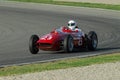 MUGELLO, IT, November, 2007: Unknown run with Historic 1950s Ferrari F1 during Finali Mondiali Ferrari 2007 at the mugello circuit