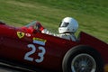 MUGELLO, IT, November, 2007: Unknown run with Historic 1950s Ferrari F1 during Finali Mondiali Ferrari 2007 at the mugello circuit