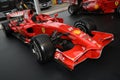 MUGELLO, IT, October 2017: Modern Era Ferrari F1 at Mugello Circuit in italy during Finali Mondiali Ferrari 2017.