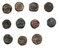 Mughal Emperor Jahangir Copper Coins