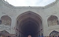 mughal era bulding at unecso world heritage site, red fort, new delhi