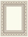 Traditional Mughal Motif Frame, Border Vector Art for Your Picture, Wallpaper Background.