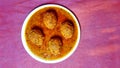 Mughlai egg curry Royalty Free Stock Photo