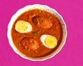 Mughlai egg curry Royalty Free Stock Photo