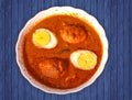 Mughlai egg curry Royalty Free Stock Photo