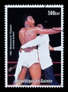 Muhammad Ali Postage Stamp Royalty Free Stock Photo