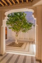 Courtyard of Nuzul Guest House