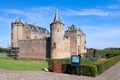 Muiderslot, historic and famous medieval Dutch Castle Royalty Free Stock Photo