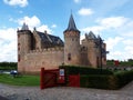 Muiderslot, Muiden Castle in the Dutch town Muiden, Holland, the Netherlands Royalty Free Stock Photo