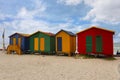 Muizenberg  is a beach-side suburb of Cape Town, South Africa Royalty Free Stock Photo