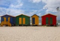 Muizenberg  is a beach-side suburb of Cape Town, South Africa Royalty Free Stock Photo