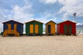 Muizenberg  is a beach-side suburb of Cape Town, South Africa Royalty Free Stock Photo