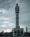 The Mujahideen Grand Mosque building in pontianak, indonesia