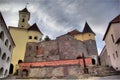 Mukachevo castle Royalty Free Stock Photo