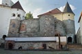 Mukachevo castle courtyard