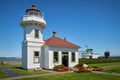 Mukilteo Lighthouse Washington State USA Royalty Free Stock Photo