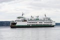 Washington State Ferry MV Issaquah crossing calm water