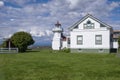 Mukilteo city and lighthouse in Washington state Royalty Free Stock Photo