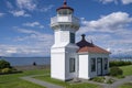 Mukilteo city and lighthouse in Washington state Royalty Free Stock Photo