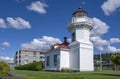 Mukilteo city and lighthouse in Washington state Royalty Free Stock Photo
