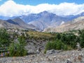 Muktinath landscape, Nepal Royalty Free Stock Photo