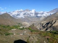 Muktinath landscape, Nepal Royalty Free Stock Photo