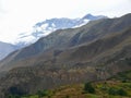 Muktinath landscape after rain, Nepal Royalty Free Stock Photo