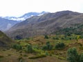 Muktinath landscape after rain, Nepal Royalty Free Stock Photo